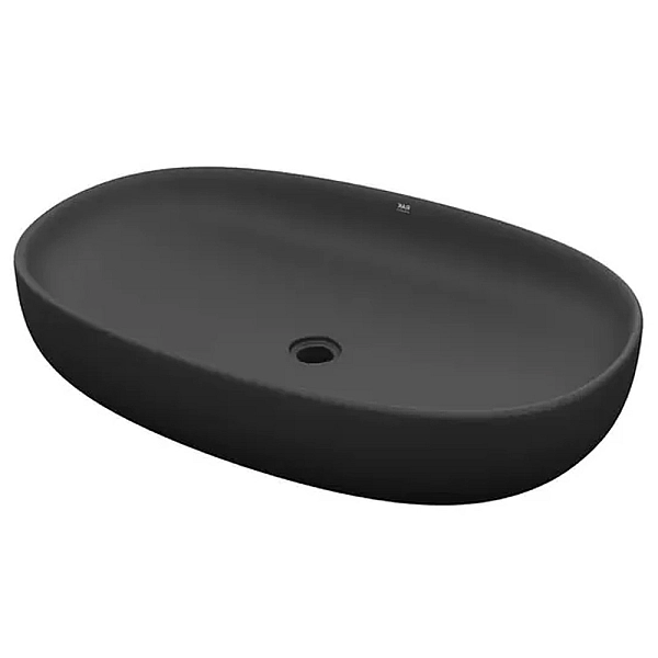 FEECT5500504A FEELING Раковина на стільницю, овальна, Matt Black, 55см (1 сорт) - Фото - 3