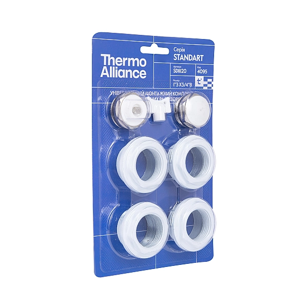 Комплект на радіатор Thermo Alliance Standart 3/4"х1" SD11120 - Фото - 2