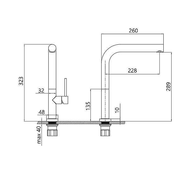 Смеситель для кухни Qtap Zdenek QTZDN9032103FC Brushed Nickel PVD - Фото - 2