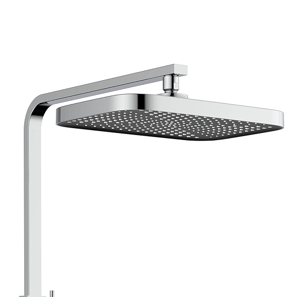 Душова система універсальна Qtap Sloup термостатична на два споживача QTSL57103KNC Chrome - Фото - 5