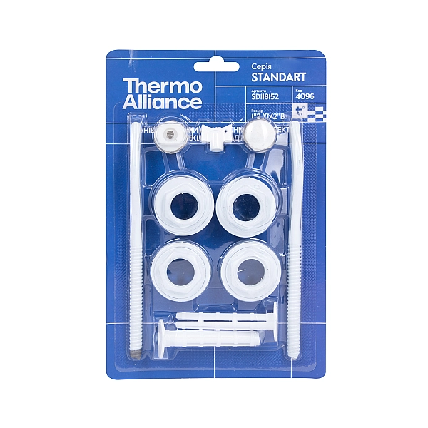 Комплект на радіатор Thermo Alliance Standart 1/2"х1" SD118152