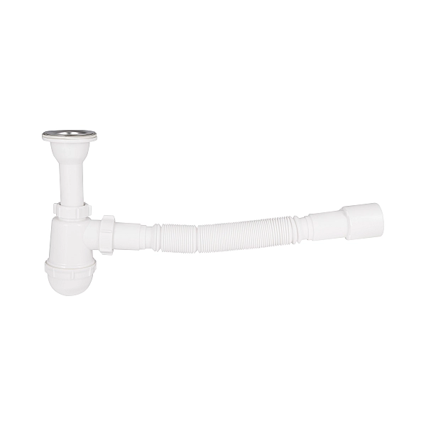 Сифон для раковины Lidz (WHI) 60 06 Y001 01 (выход 50 мм) - Фото - 3