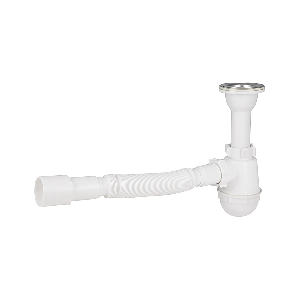 Сифон для раковини Lidz (WHI) 60 06 Y001 01 (вихід 50 мм)