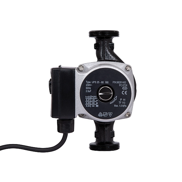 Насос циркуляційний GRS UPC 25/60/180 (з кабелем) - Фото - 2