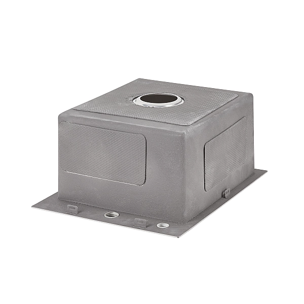 Мойка для кухни интегрированная Lidz Handmade H4050 (LDH4050BRU39258) Brushed Steel 3,0/1,0 мм - Фото - 5