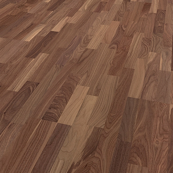 Паркетна дошка Walnut 3-strip* 256/ 1101010151 (1 сорт) - Фото - 2