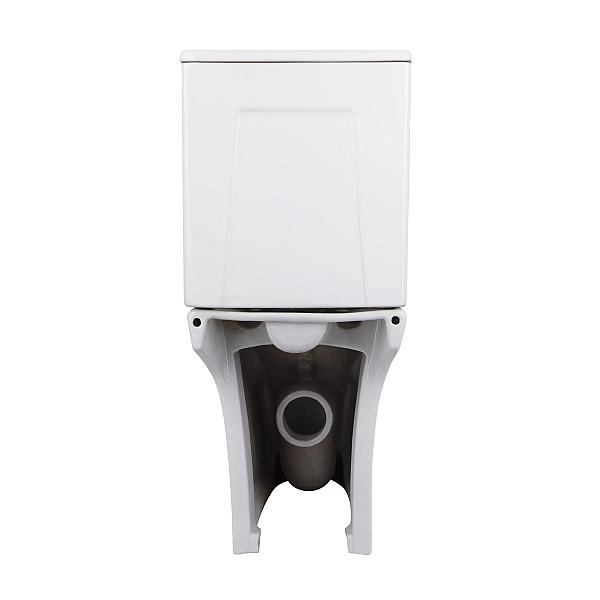 Унитаз-компакт Qtap Presto безободковый с сиденьем Soft-close QT24221217AW - Фото - 7