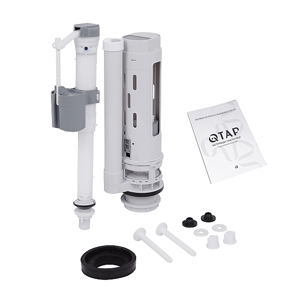 Унитаз-компакт Qtap Presto безободковый с сиденьем Soft-close QT24221217AW - Фото - 9