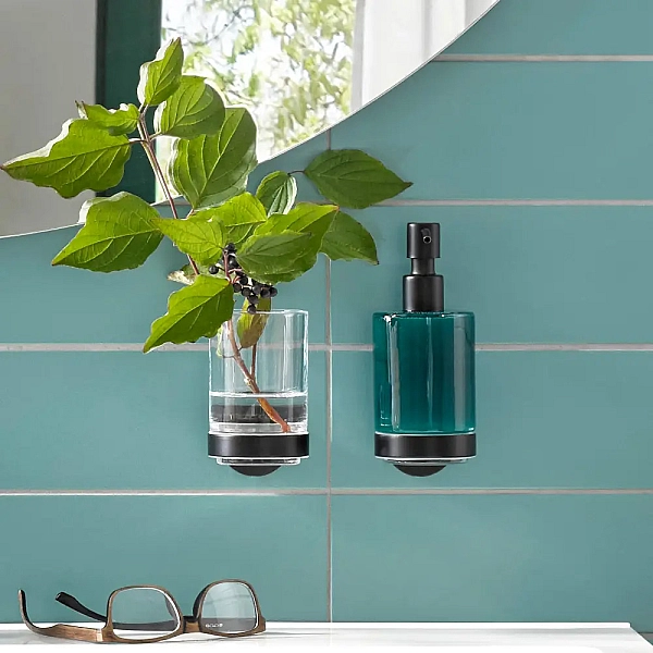 4320 133 00 Round Стакан, тримач чорний матовий (1 сорт) - Фото - 3