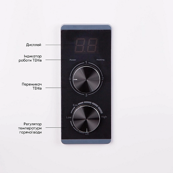 Водонагреватель электрический Thermo Alliance 30 л плоский вертикальный, мокрый ТЭН 2 кВт (0,8+1,2) DT30V20G(PD)/2 - Фото - 8