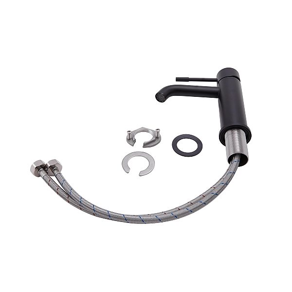 Смеситель для раковины Qtap Scorpio QTSCOR1050105B Black Matt - Фото - 3