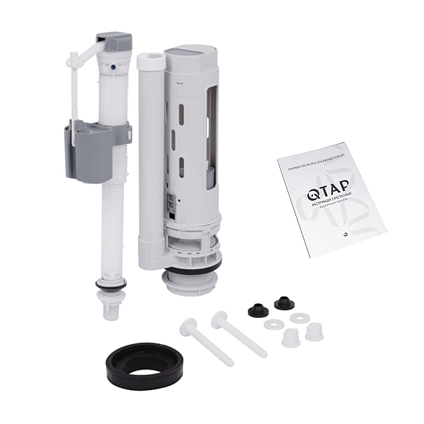 Унітаз-компакт Qtap Kalao безобідковий з сідінням Soft-close QT08221213AW - Фото - 9