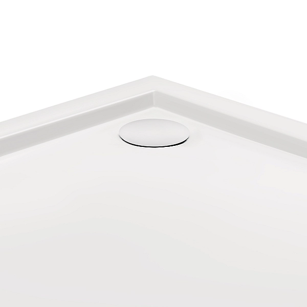 Душевой поддон Qtap Robin 301112 100x100x12 см + сифон - Фото - 4