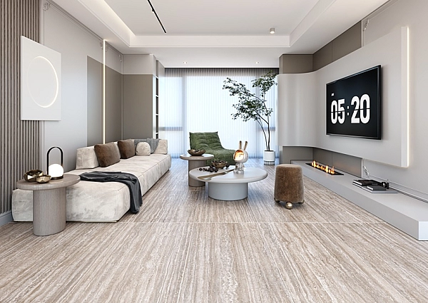 P.E. 3D TECH CINNIA NATURAL RECT### (1 сорт) - Фото - 3