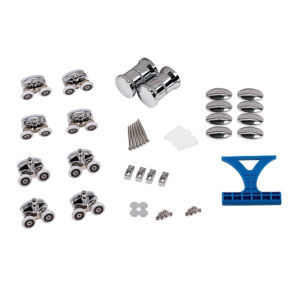 Набор Qtap душевая кабина Presto CRM1088AP5 Pear 1970x800x800 мм + поддон Robin 308812C 80x80x12 см с сифоном - Фото - 14