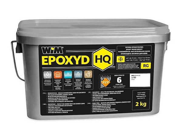 Зат WIMEPOXYD HQ 1/00 2кг білий (1 сорт)