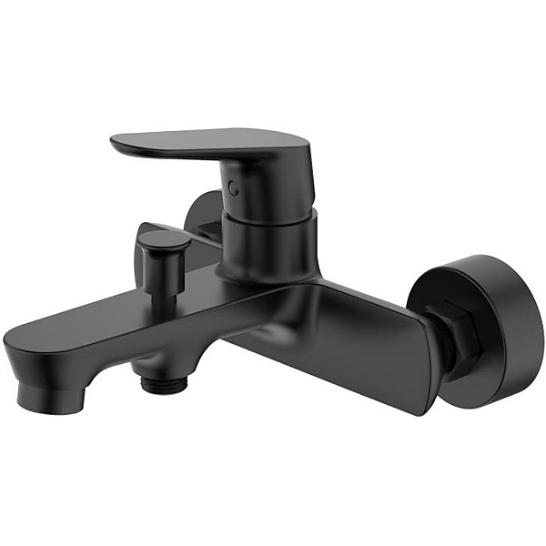 5521040B Life Змішувач д/ванни, чорний мат (1 сорт)