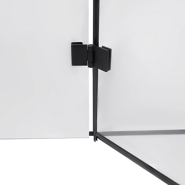 Душова кабіна Qtap Capricorn BLA1099SC6 90x90 см, скло Clear 6 мм, покриття CalcLess без піддона - Фото - 6