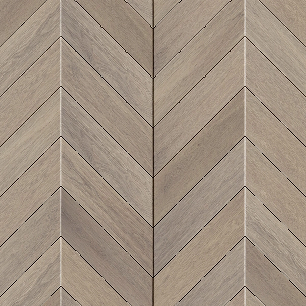 Паркетна дошка Oak Крем рельєф (Перл),  масло, французька ялинка, Натур (1 сорт) - Фото - 2