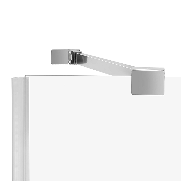 Душевая кабина Qtap Capricorn CRM10128RC6 120x80 см, стекло Clear 6 мм, покрытие CalcLess без поддона - Фото - 3