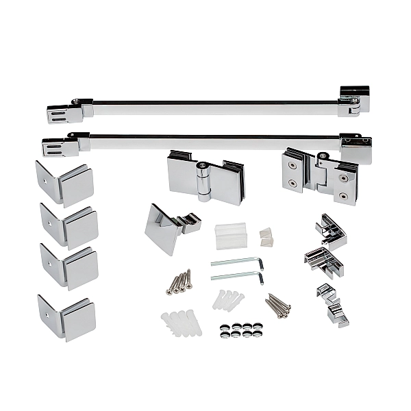 Душевая кабина Qtap Capricorn CRM10128RC6 120x80 см, стекло Clear 6 мм, покрытие CalcLess без поддона - Фото - 9