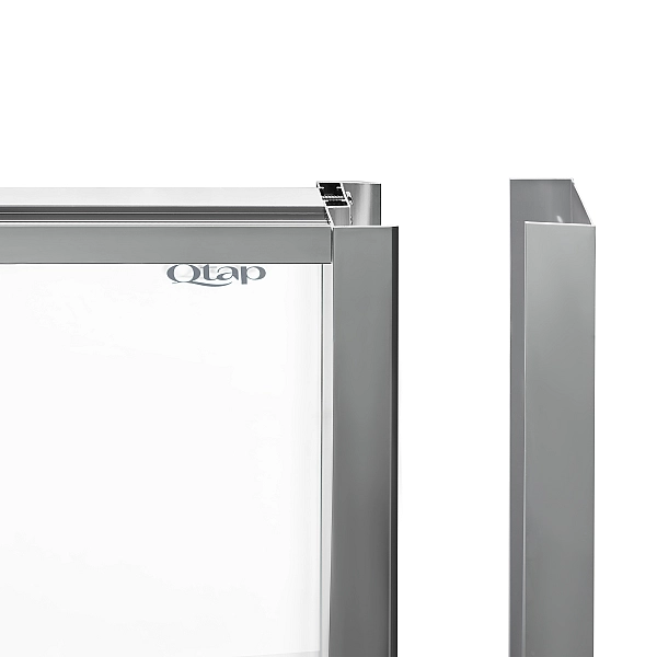 Душевая кабина Qtap Scorpio CRM10115-AC6 100x100 см, стекло Clear 6 мм, покрытие CalcLess, без поддона - Фото - 3
