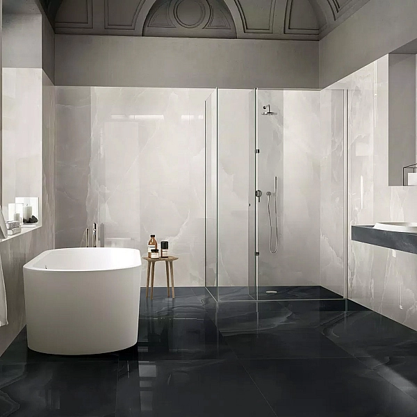 779257 ECCENTRIC LUXE CLOUDY WHITE GLO 60x120RT (1 сорт) - Фото - 7