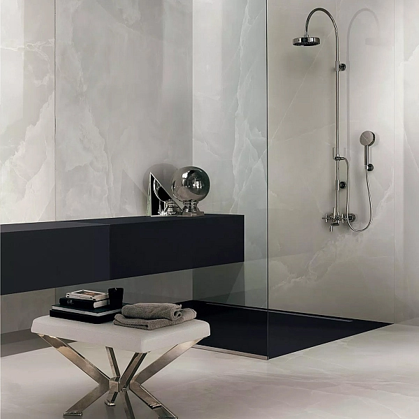 779257 ECCENTRIC LUXE CLOUDY WHITE GLO 60x120RT (1 сорт) - Фото - 5