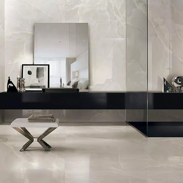 779257 ECCENTRIC LUXE CLOUDY WHITE GLO 60x120RT (1 сорт) - Фото - 3