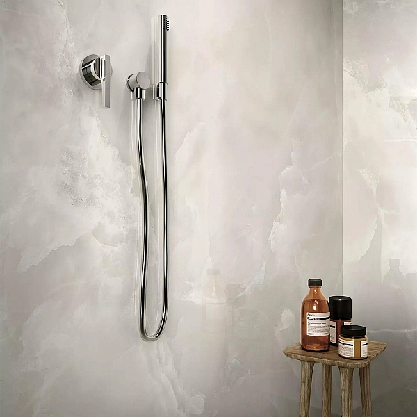 779257 ECCENTRIC LUXE CLOUDY WHITE GLO 60x120RT (1 сорт) - Фото - 6