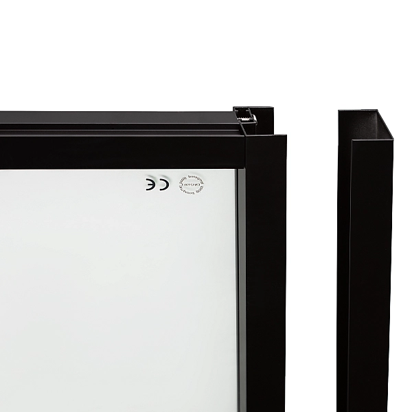 Душова кабіна Qtap Scorpio BLA10115-AC6 100x100 см, скло Clear 6 мм, покриття CalcLess без піддона - Фото - 3