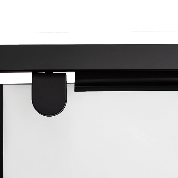 Душова кабіна Qtap Scorpio BLA10115-AC6 100x100 см, скло Clear 6 мм, покриття CalcLess без піддона - Фото - 4