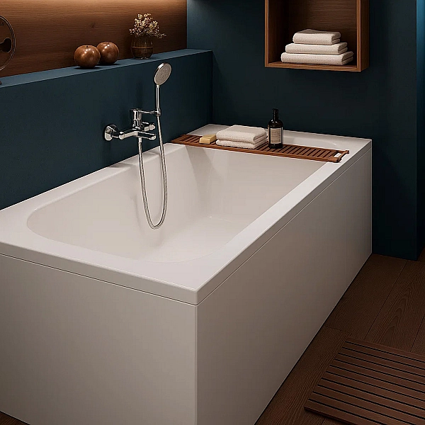 CLAS18080 CLASSIC Ванна 180x80 см + ніжки (1 сорт) - Фото - 5