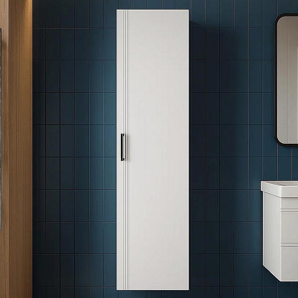 454170W Urbanis Пенал універсальний 170 см з чорними ручками, білий (1 сорт) - Фото - 2