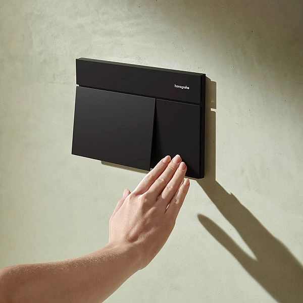 66003670 HG Змивна клавіша  iFrame Element E, matt black (1 сорт) - Фото - 4