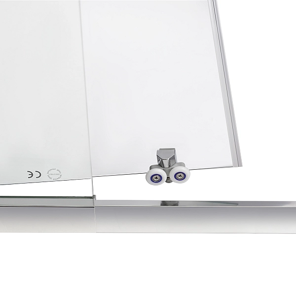 Душевая дверь в нишу Qtap Taurus CRM2012-13.C6 120-130x200 см, стекло Clear 6 мм, покрытие CalcLess - Фото - 7