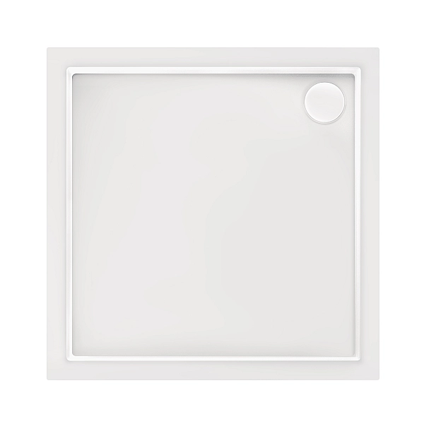 Душевой поддон Qtap Tern 301112 100x100x12 см + сифон - Фото - 3