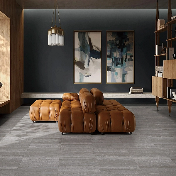 CTR104 TRAVERTINE GREY MATT ### (1 сорт) - Фото - 2