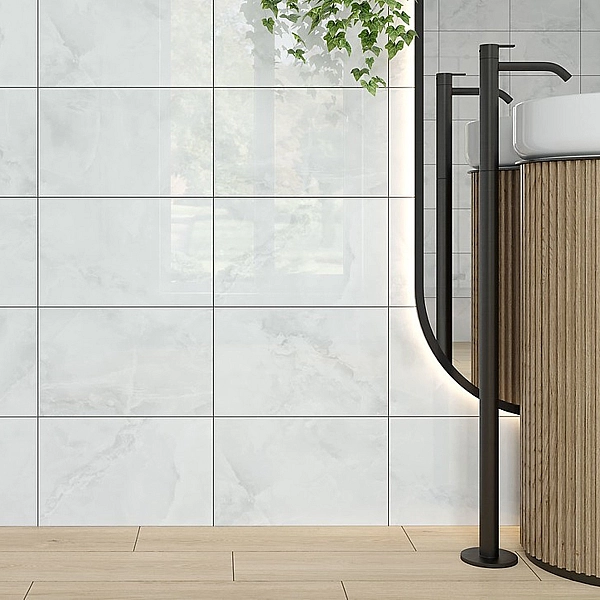 ESTER LIGHT GREY GLOSSY** (1 сорт)