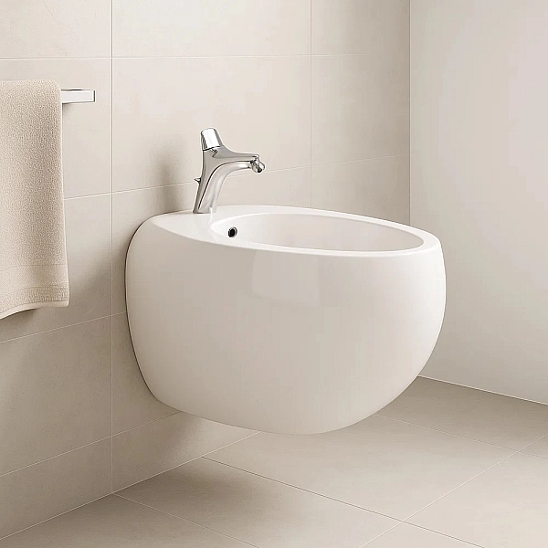 CLOBD2101AWHA CLOUD Біде підвісне, білий глянець (1 сорт) - Фото - 3