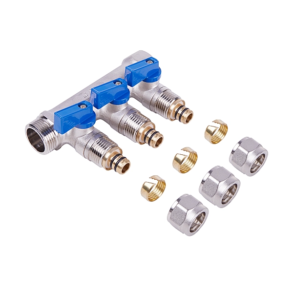 Колектор Thermo Alliance Standart 3/4" 3 виходи SD231W3 - Фото - 3