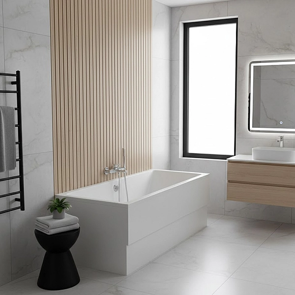 Ванна Boomerang  1700x750 посилений борт, з ніжками (1 сорт) - Фото - 4