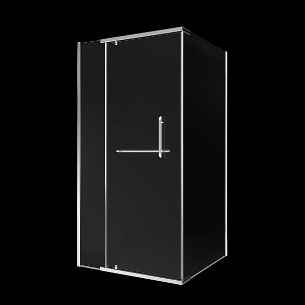 FEN2223 COMFORT Кабіна душова, квадр., 100х100, без піддона, скло прозоре (1 сорт) - Фото - 3