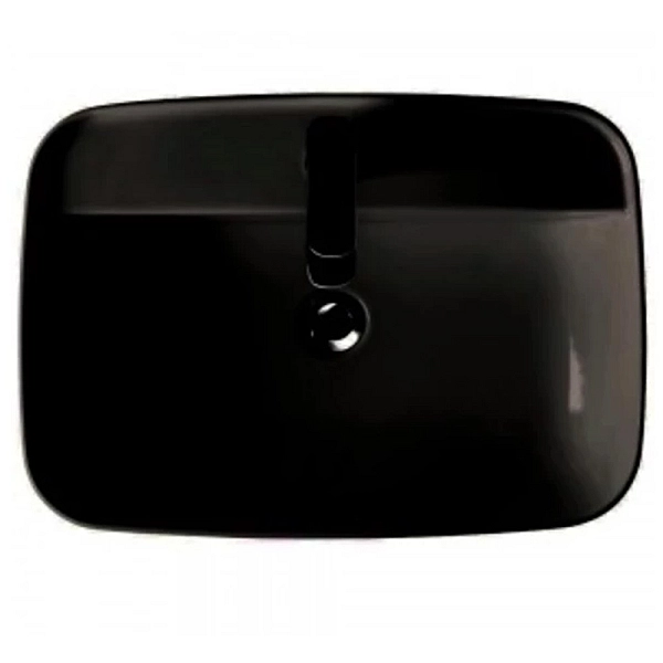 5140 31 Tribeca Раковина на стільницю з 1 отв. під змішувач, чорний матовий (1 сорт) - Фото - 4