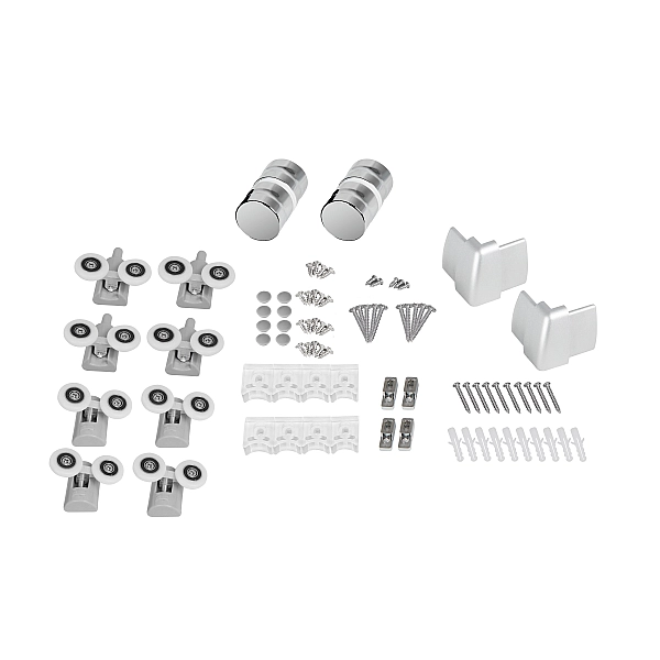 Душевая кабина Lidz Wawel SC90x90.SAT.LOW.GR, стекло тонированное 4 мм без поддона - Фото - 7