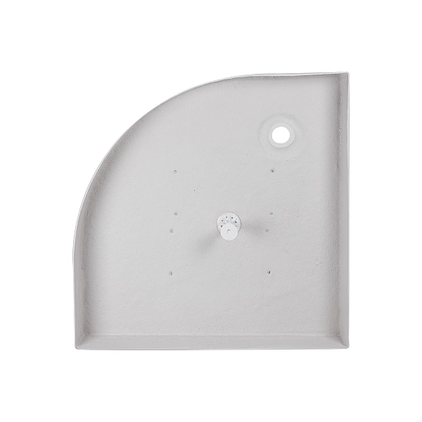 Набор Lidz душевая кабина Latwa SC80x80.SAT.LOW.GR, стекло тонированное 4 мм + поддон Kupala - Фото - 4