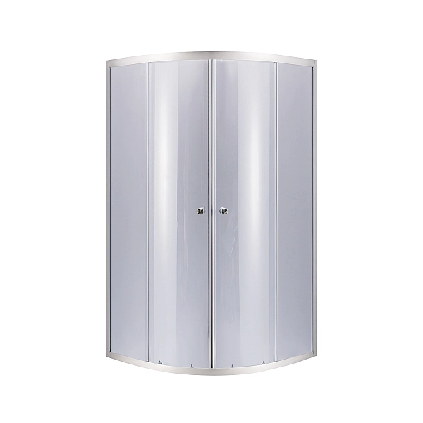 Набор Lidz душевая кабина Latwa SC80x80.SAT.LOW.GR, стекло тонированное 4 мм + поддон Kupala - Фото - 7