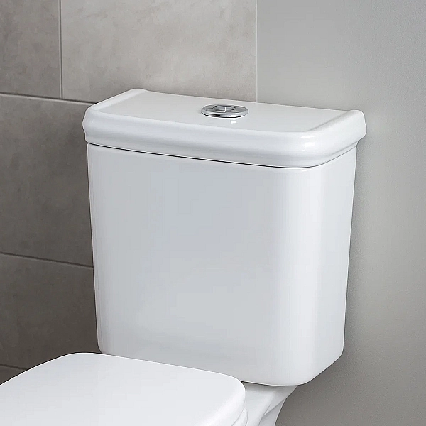 3014133 SHEFFIELD Кришка д/бачка компакта 3010133 (1 сорт) - Фото - 4