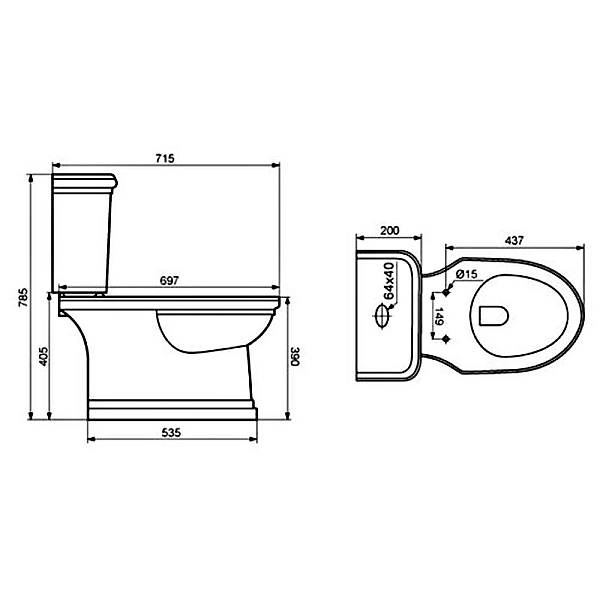 3014133 SHEFFIELD Кришка д/бачка компакта 3010133 (1 сорт) - Фото - 2