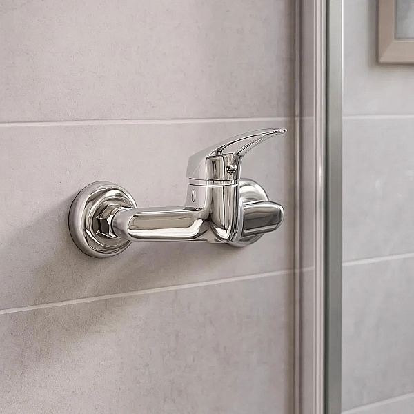 1808112 EASY змішувач для душу, хром (1 сорт) - Фото - 3